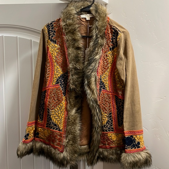 lovestitch Jackets & Blazers - NWT Lovestitch Tamar Embroidered Coat